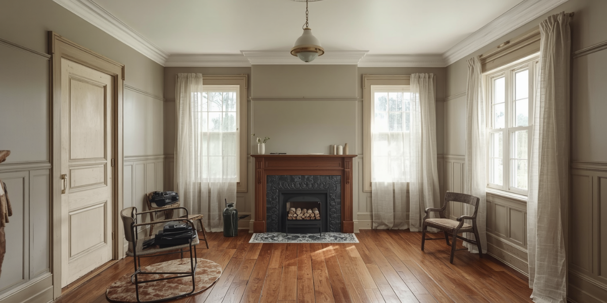 painting old fibro home interior safely